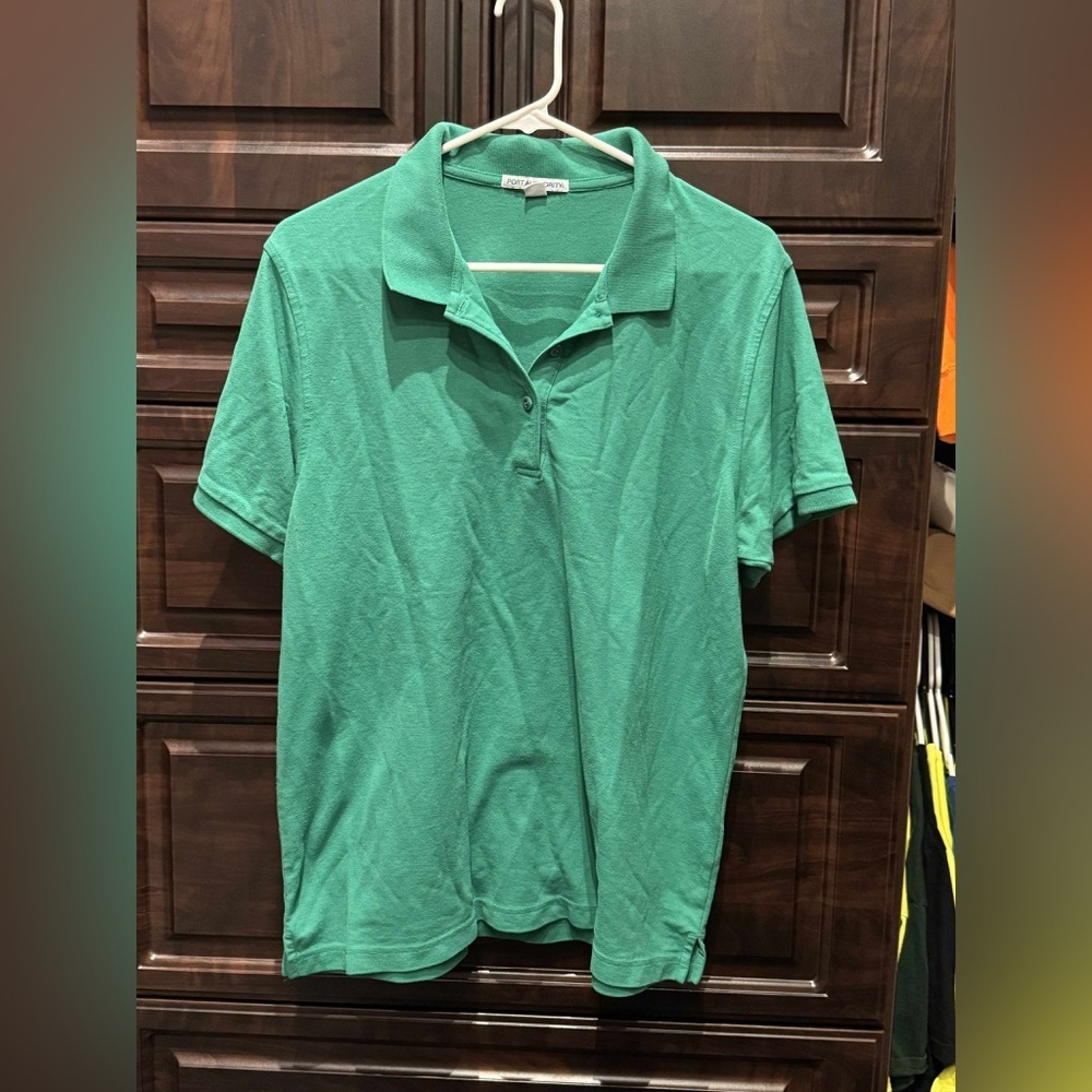 Port Authority Forest Green Polo shirt xl